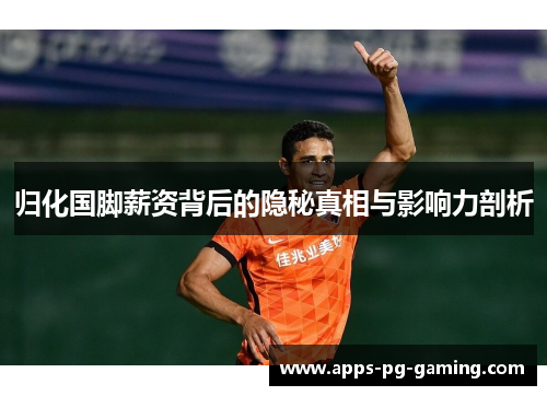 归化国脚薪资背后的隐秘真相与影响力剖析